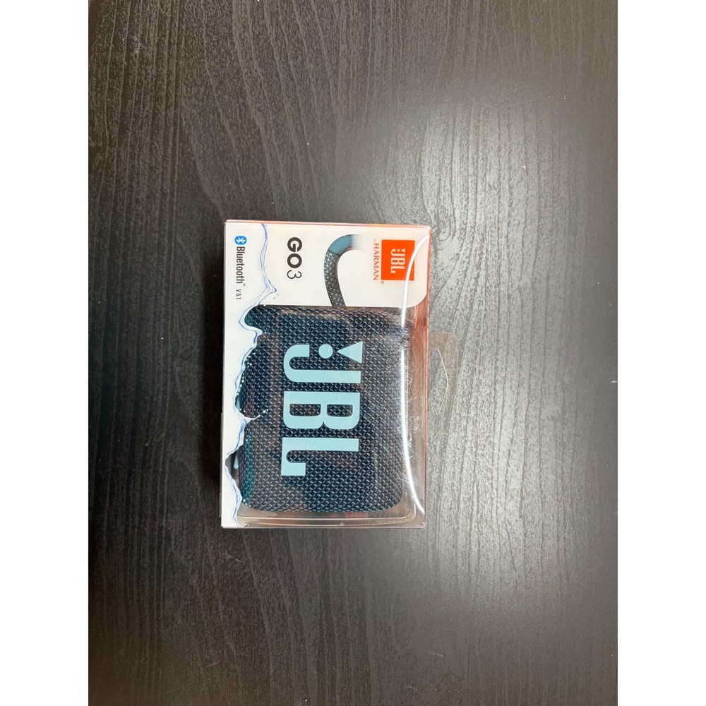 JBL Go 3 Portable Waterproof Bluetooth Speaker Blue JBLGO3BLUAM